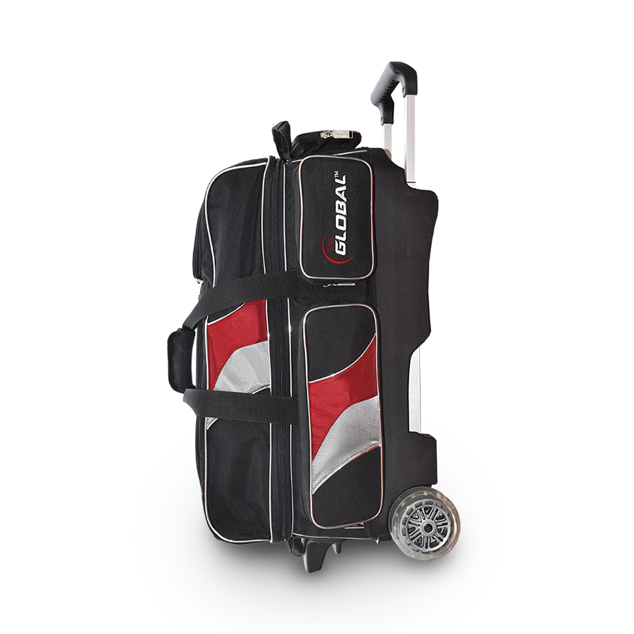 900 Global Deluxe 3 Ball Rolling Bowling Bag